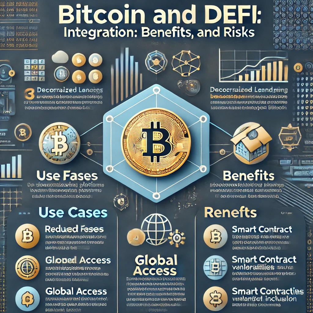 비트코인과 디파이(DeFi)의 연결 (활용 사례, 이점, 위험 요소)