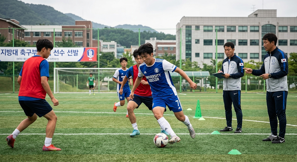지방 국공립대 및 사립대 축구부 장학금 혜택 및 입학 조건