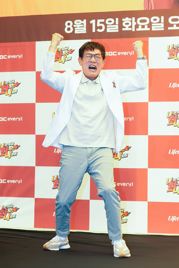 14일 서울 마포구 상암의 한 호텔에서 열린 &#39;나는 지금 화가 나있어&#39; 제작발표회에 이경규가 참여해 포토타임을 갖고 있다. [사진=MBC에브리원]