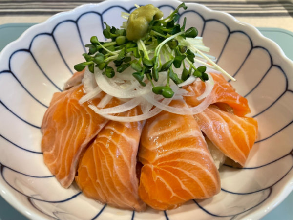 한그릇 요리 - 사케동, 연어 덮밥