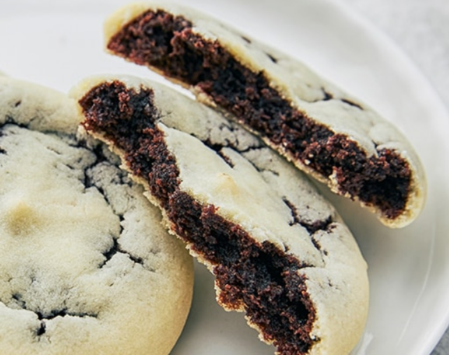 브라우니쿠키 단면