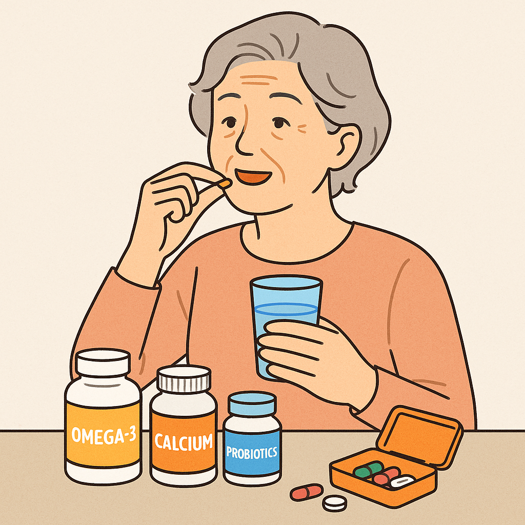 [50대 이상 영양제 추천] 꼭 필요한 6가지 핵심 영양소 정리!