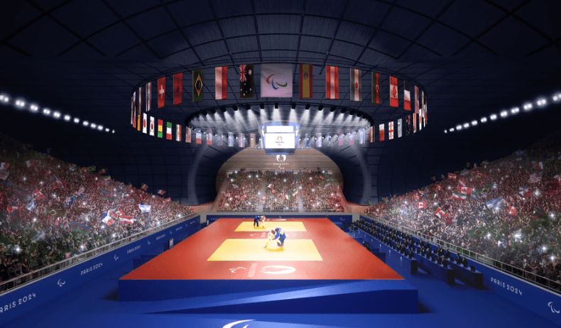 그랑 팔레- 펜싱, 태권도경기