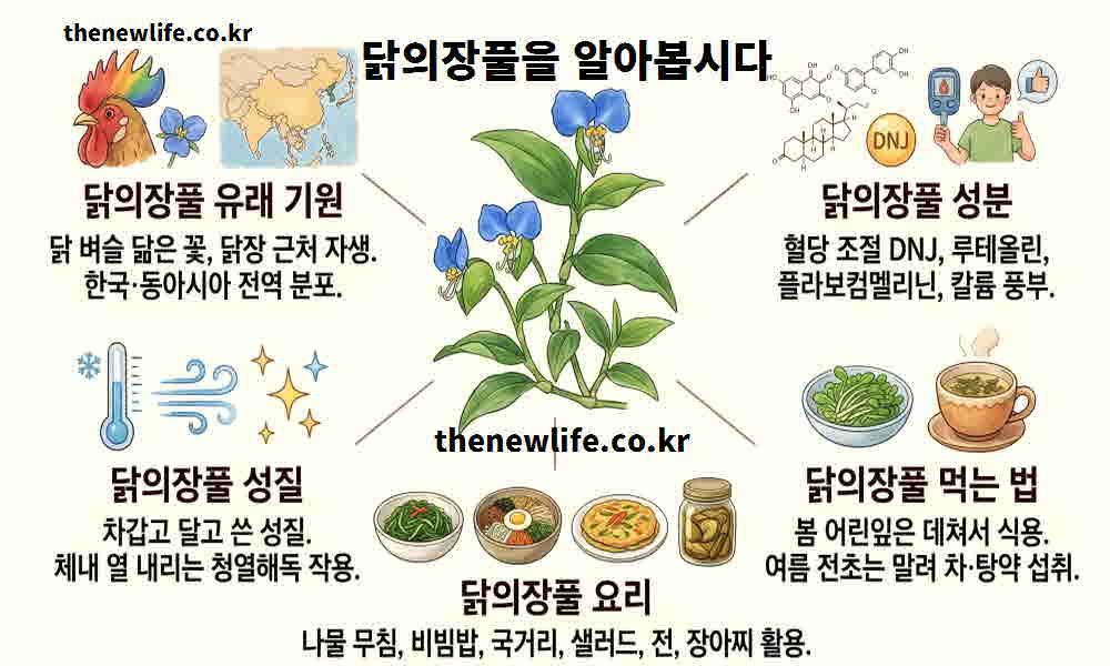 닭의장풀 효능 기본정보