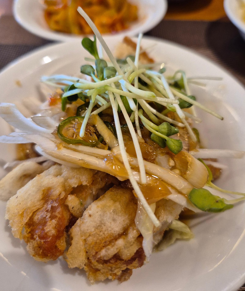 샤우칭 깐풍새우 대왕새우 바삭한 튀김