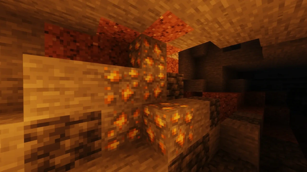 마인크래프트 금을 찾는 방법, 금 좌표 위치