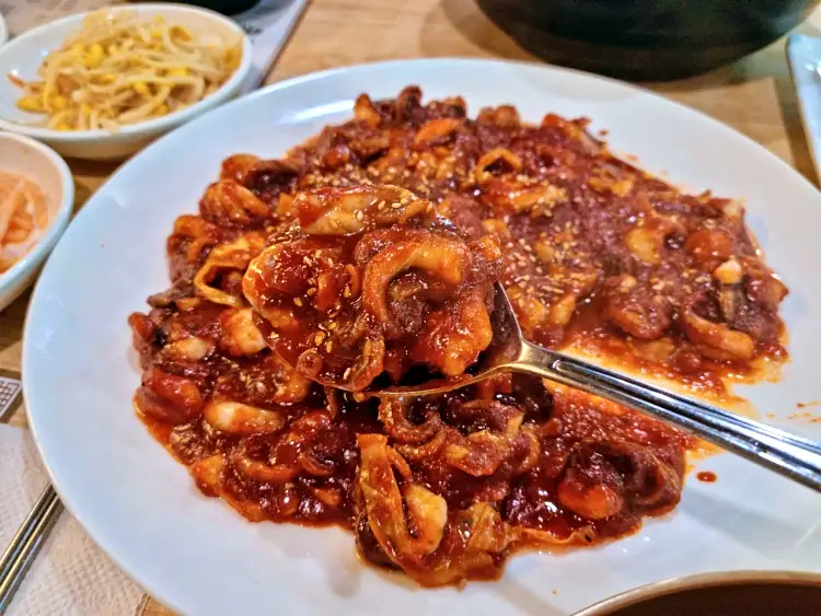 시흥 물왕저수지 맛있으면 0칼로리 김준현 영탁 극찬 피자 함께 즐기는 쭈꾸미볶음 주꾸미 맛집 추천