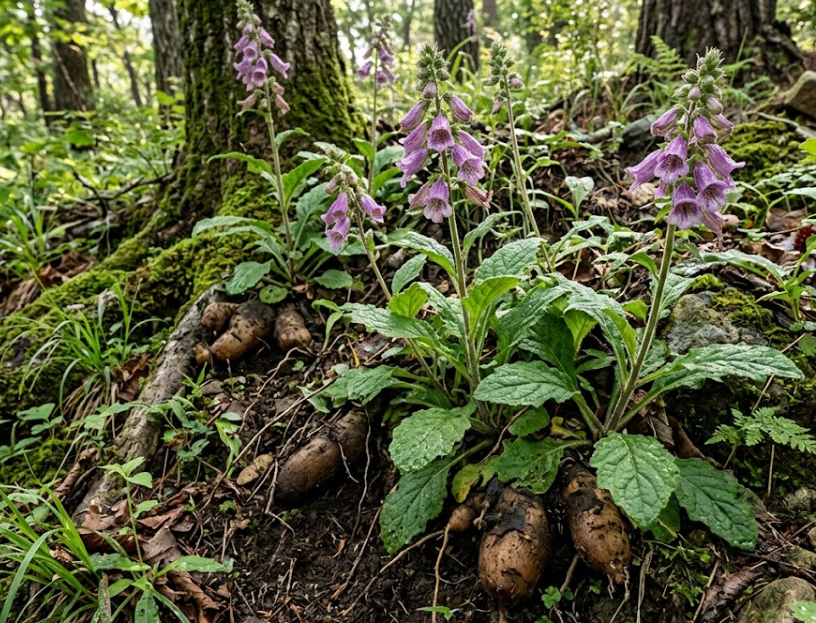 지황(Rehmannia glutinosa)