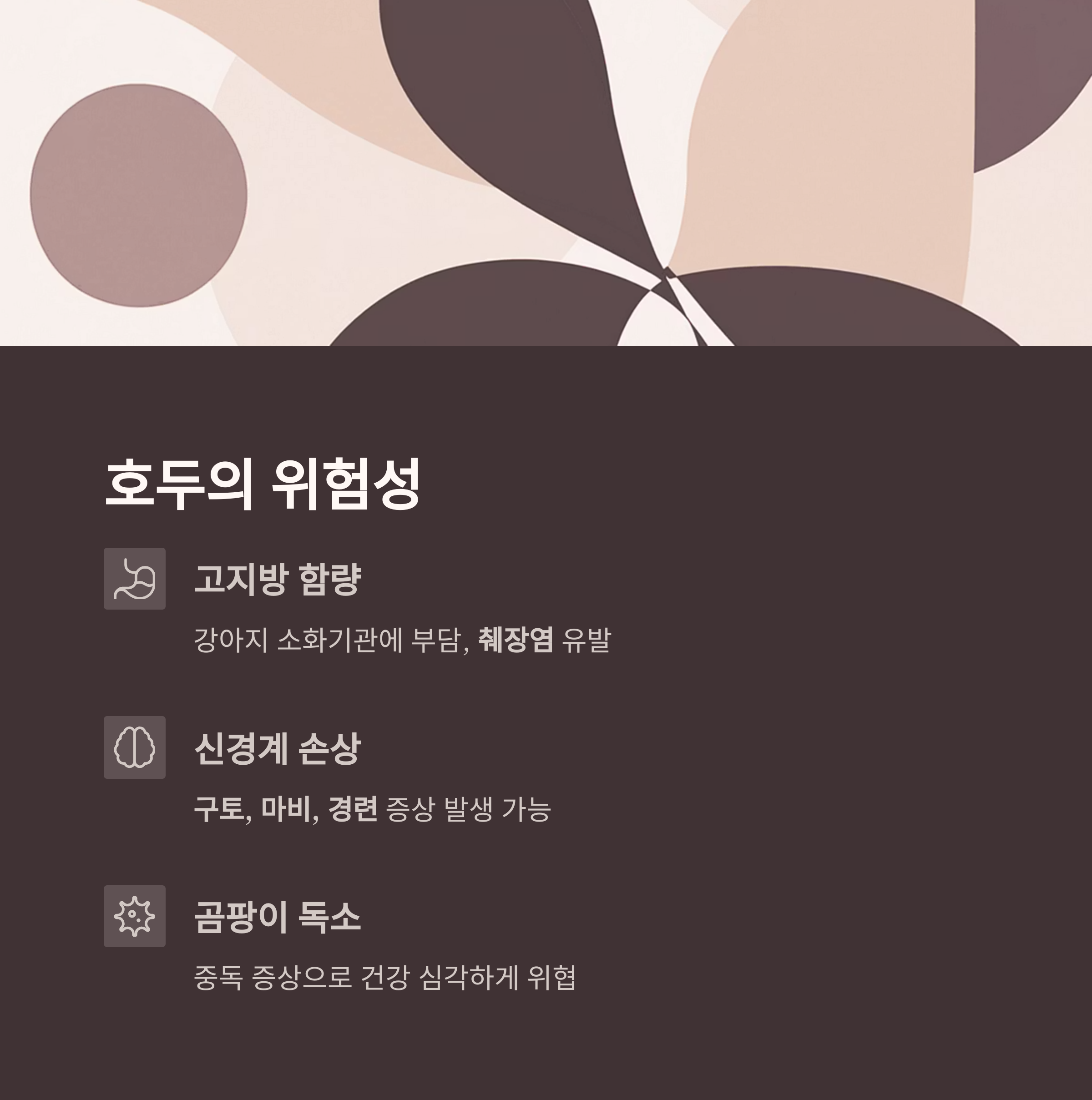 호두의 위험성