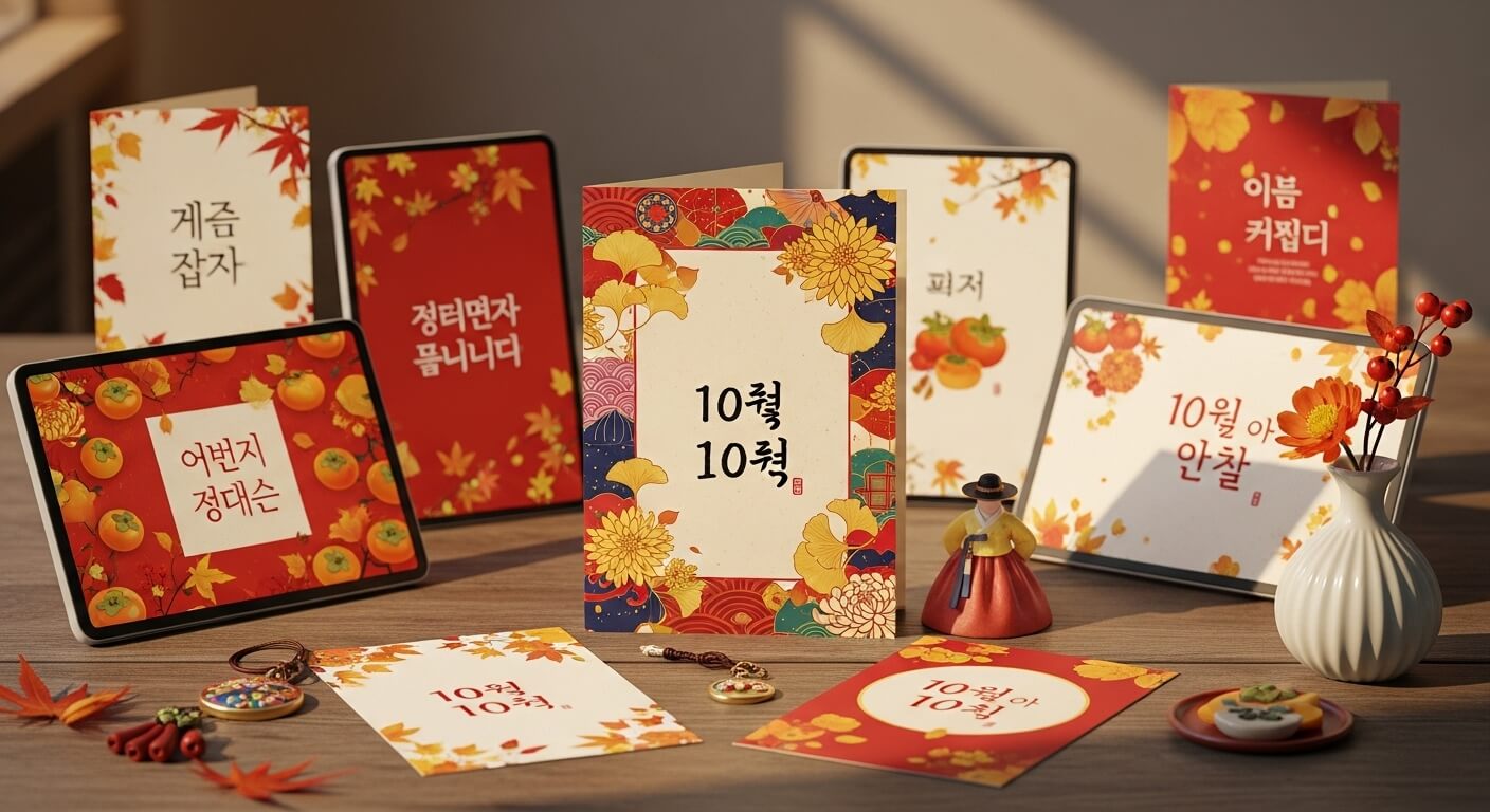 10월 가을 인사말 모음