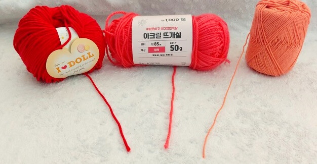 코바늘 뜨개실