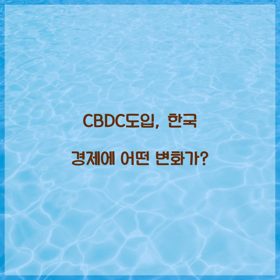 CBDC도입