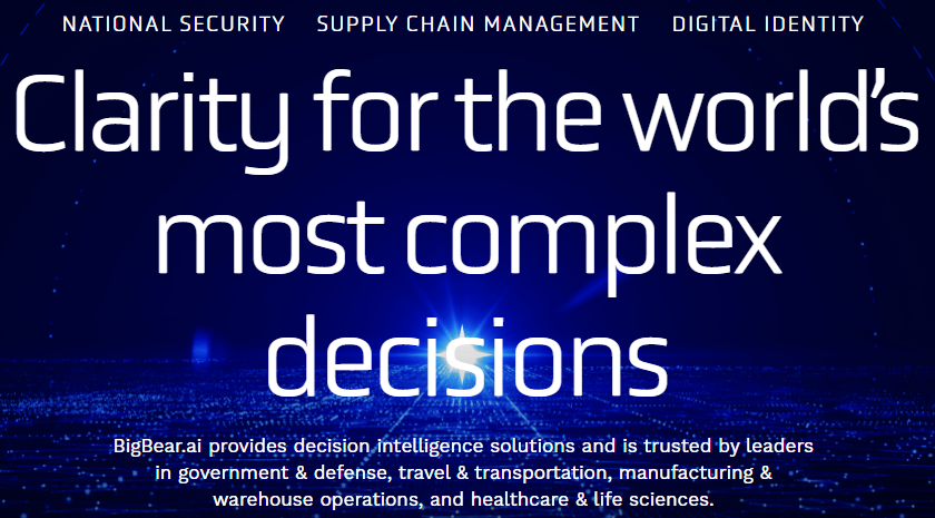 빅베어AI 홀딩스 주가 분석 국방 관련주 팔란티어의 경쟁사라고?1