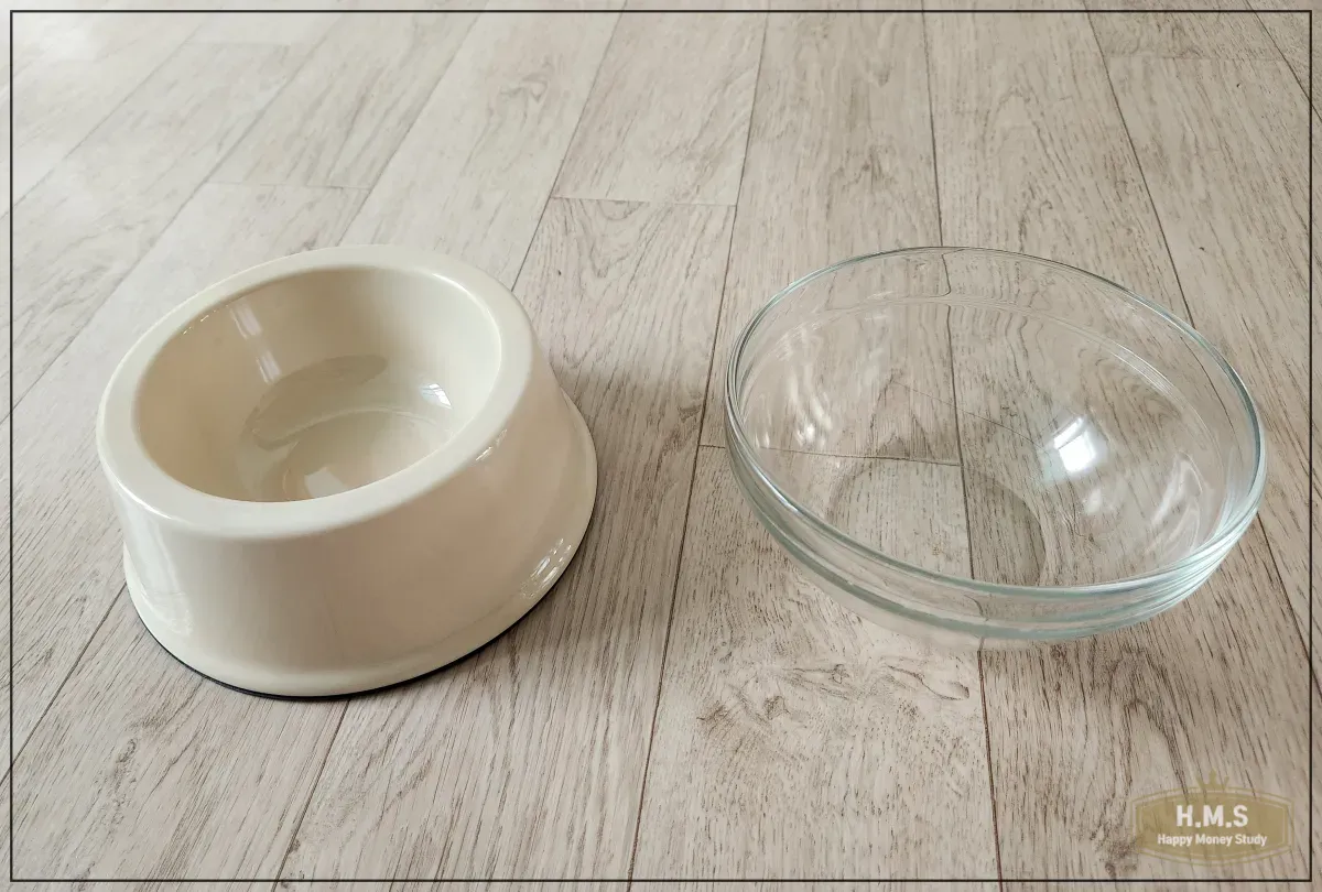 다이소-고양이-물그릇