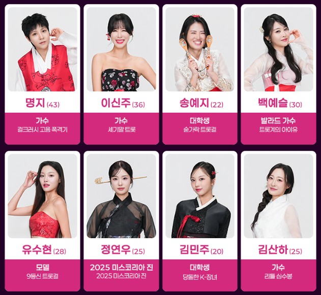 미스트롯4 참가자 명단