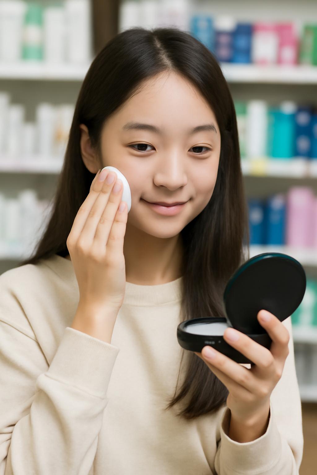 중학생 화장품 팩트