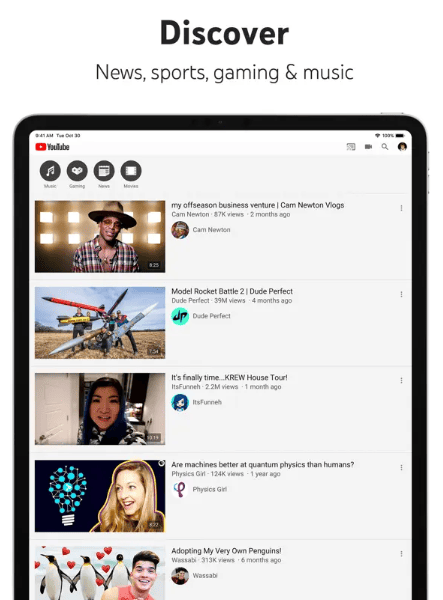 유튜브 앱과 홈페이지 차이점 안내