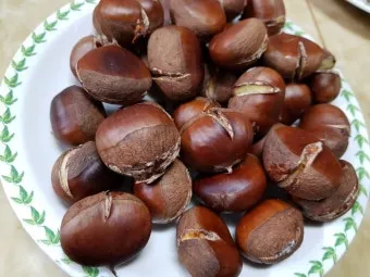 에어프라이어 밤 굽기 꿀팁 레시피_3