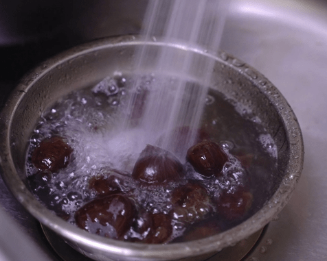 밤 삶는법 네번째