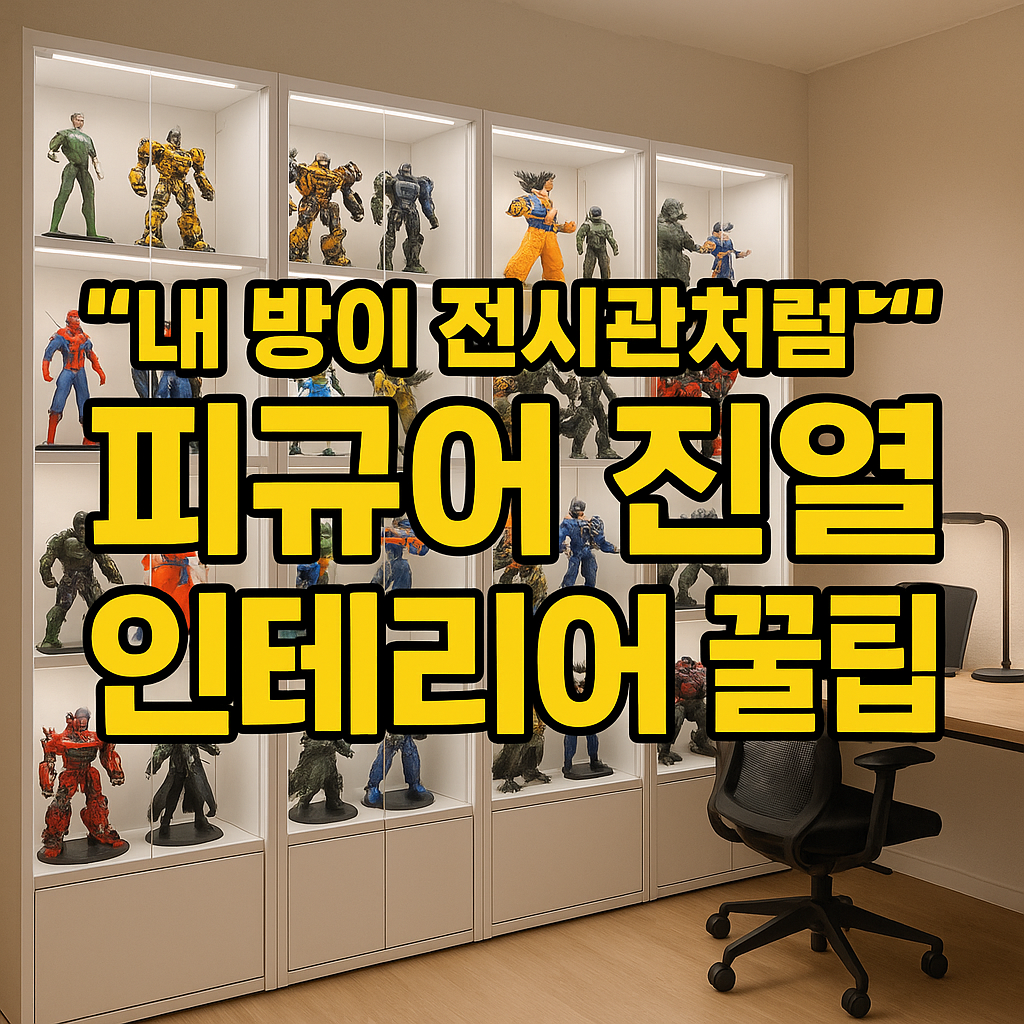 피규어 진열