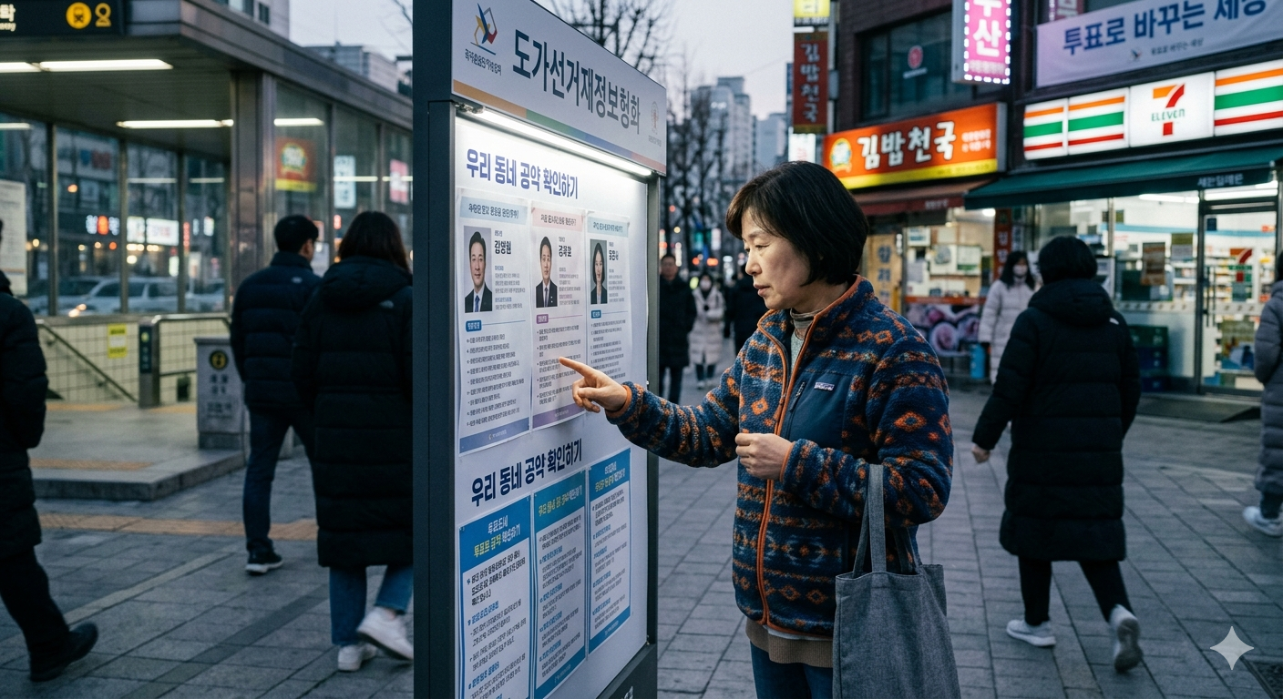 내 근처 사전투표소 3분 만에 찾는 법 관련사진