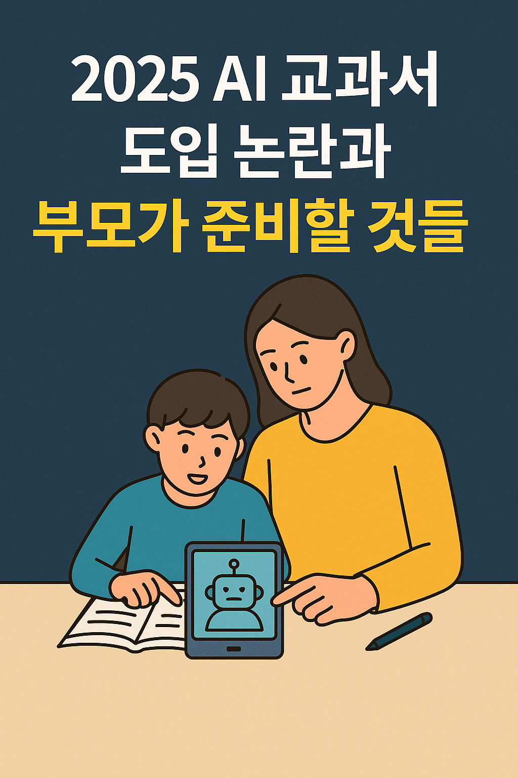 2025 AI 교과서 도입 논란과 부모가 준비할 것들