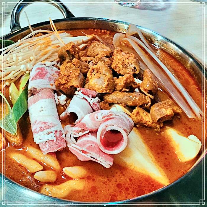 고기서 만나 관악, 신림 투움바 로제 닭볶음탕 맛집
