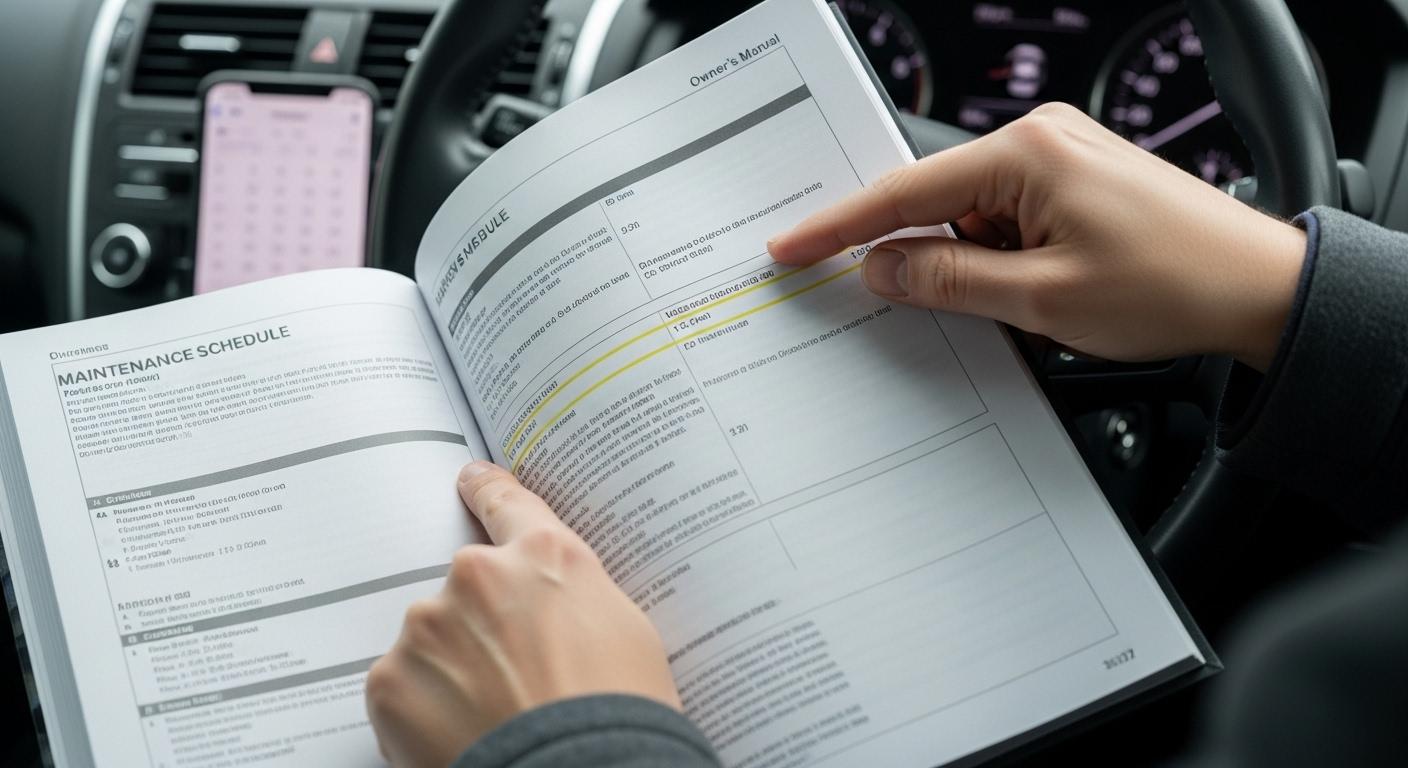 자동차 점검 주기 확인