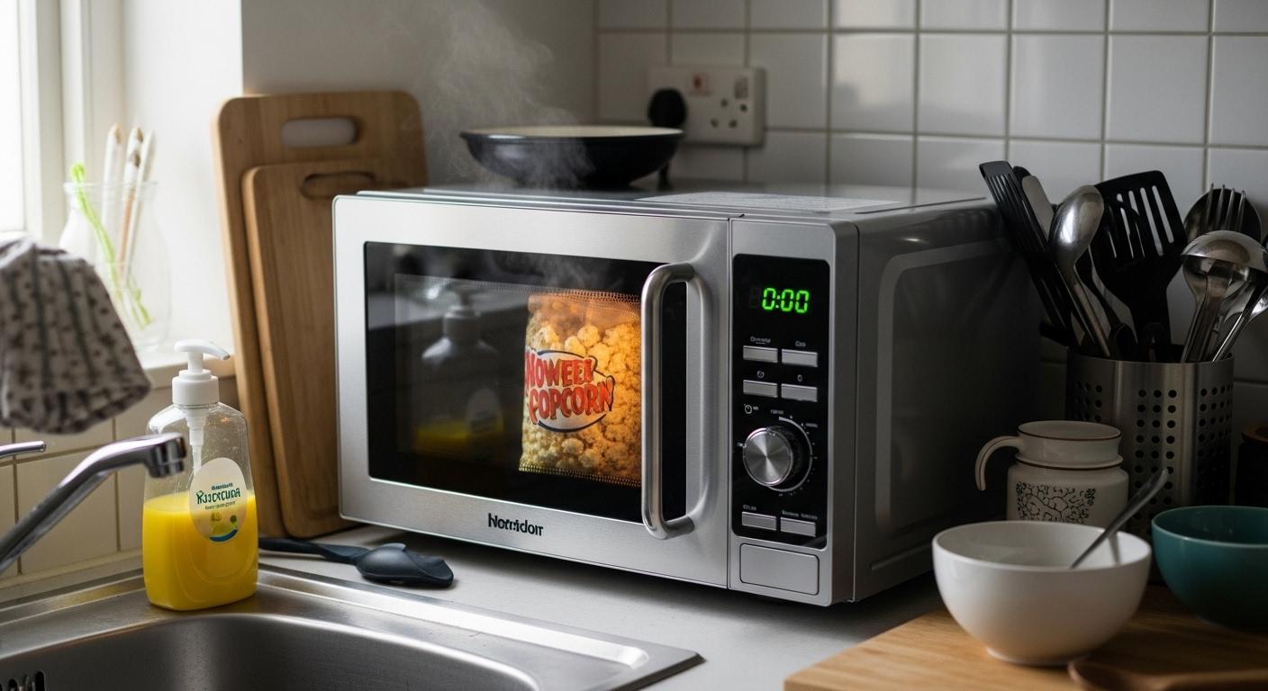 공간 부족 소형 전자레인지 내돈내산 후기