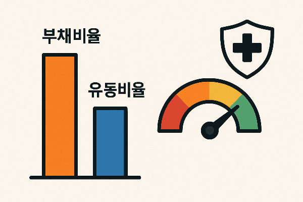 부채비율과 유동비율을 통해 기업의 건강을 진단