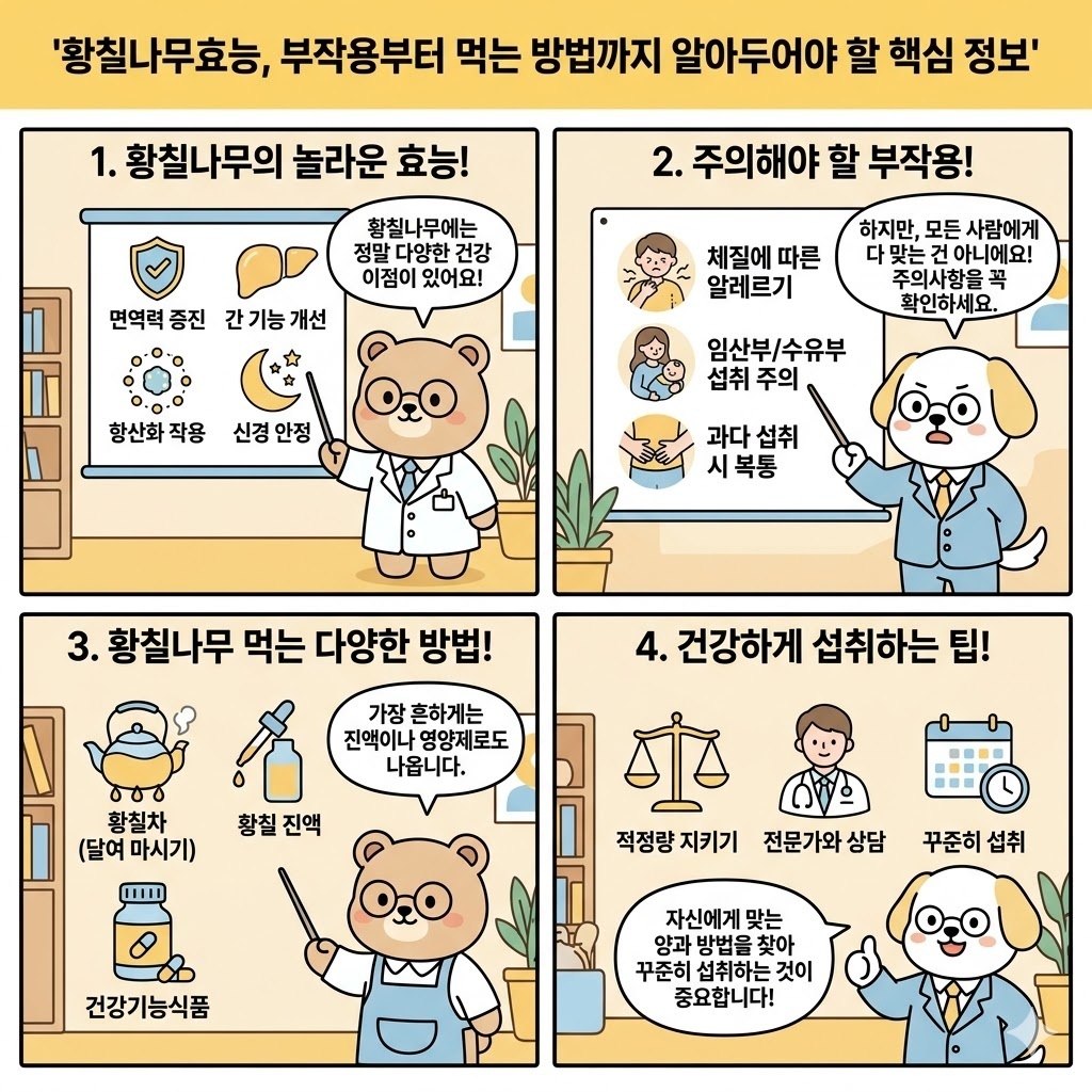 황칠나무효능, 부작용부터 먹는 방법까지 알아두어야 할 핵심 정보