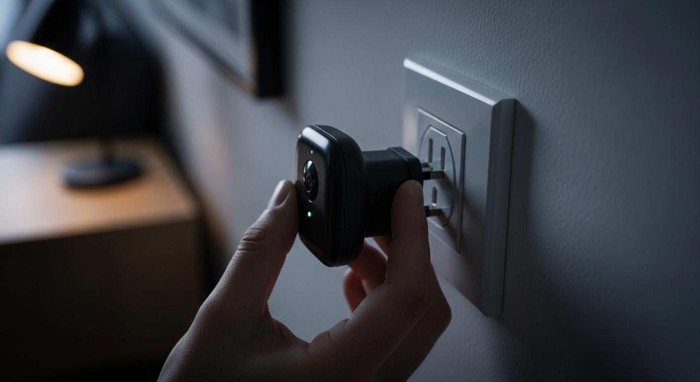 야간 확인 스마트플러그 설치 후기