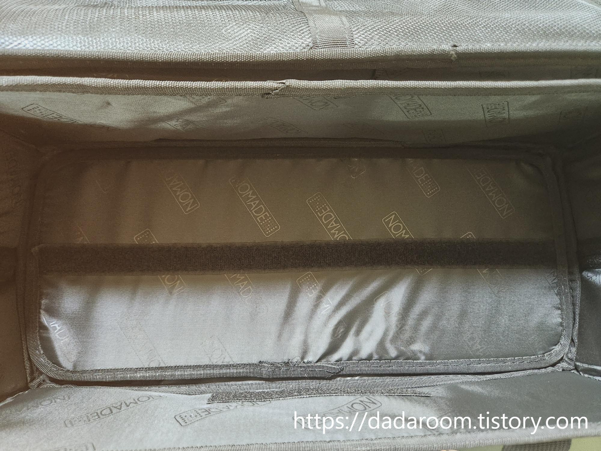 캠핑용품 정리함 수납가방 노마드 더 단조팩가방