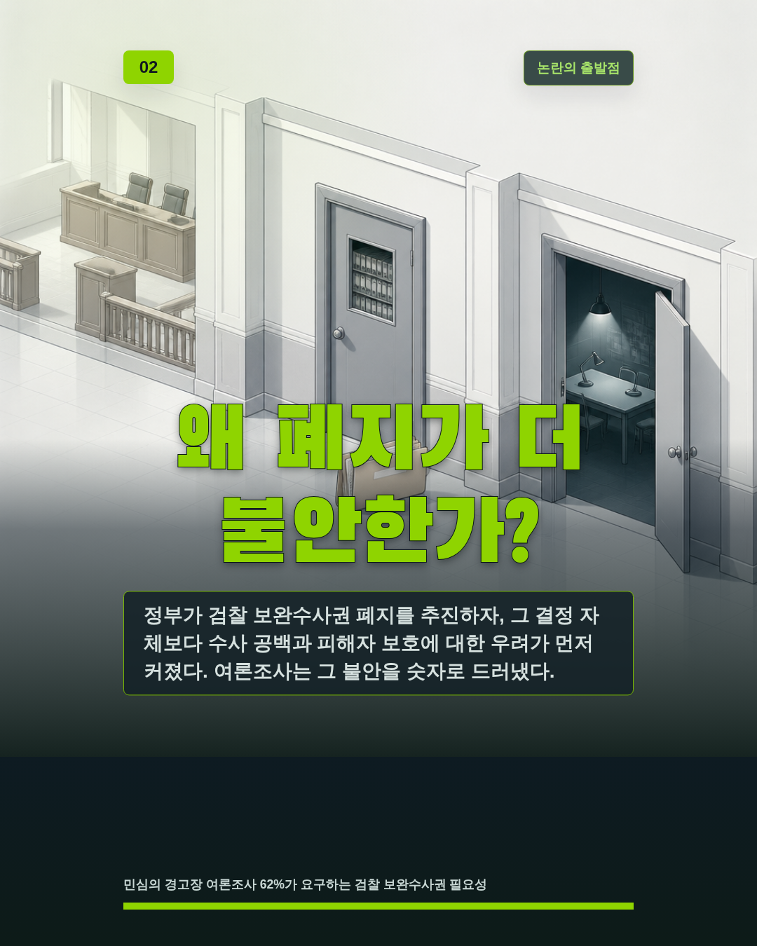 왜 폐지가 더 불안한가?