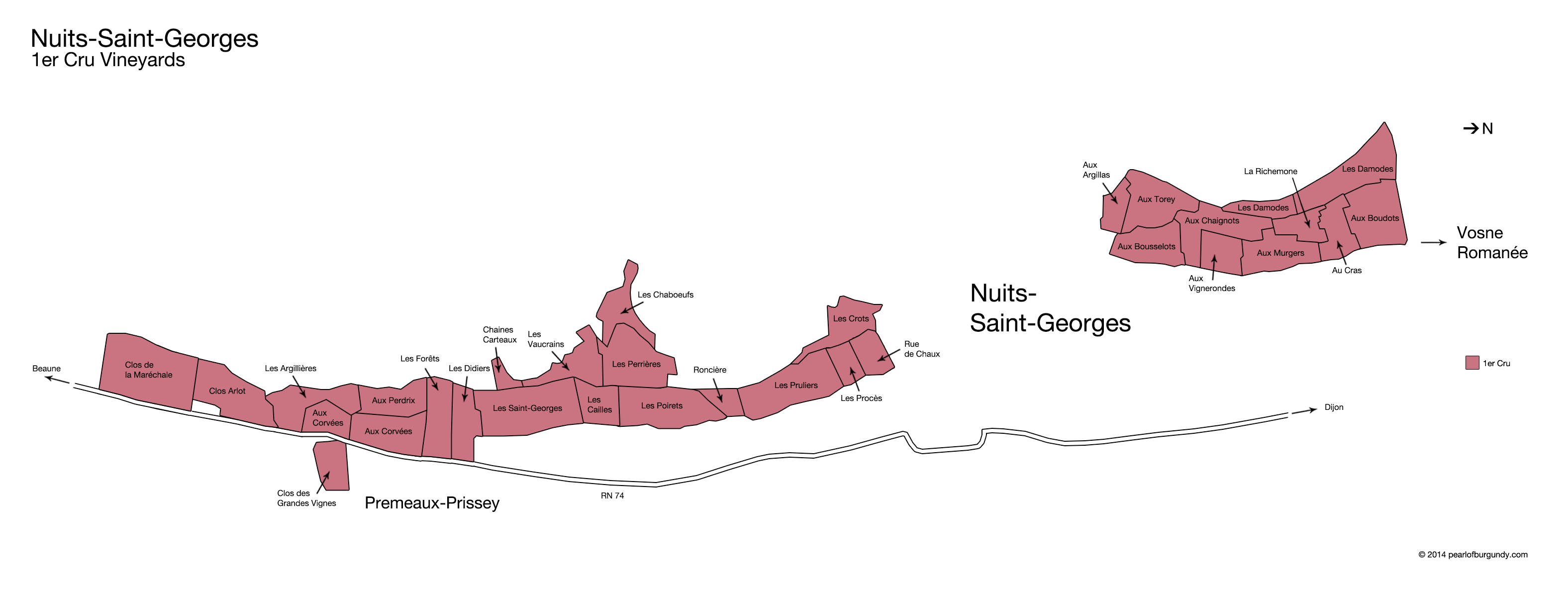 Nuits-Saint-Georges 구성