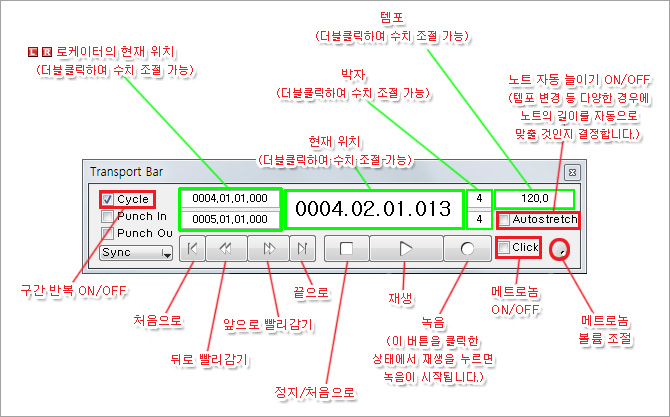 멜로다인 트랜스포트 Transport 설명
