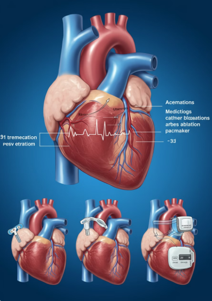 부정맥 치료 방법 : 의학적 치료방법