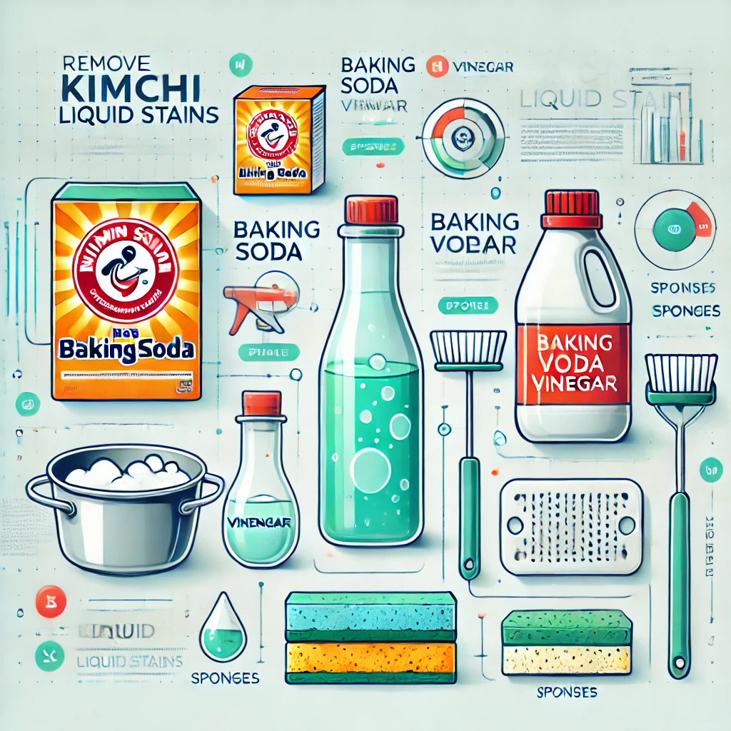 김칫국물제거