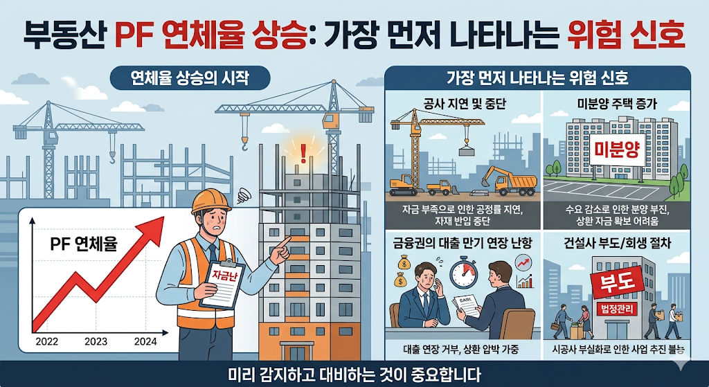 부동산 금융 위기 신호 5가지, 분양이 잘돼도 사업이 멈추는 진짜 이유