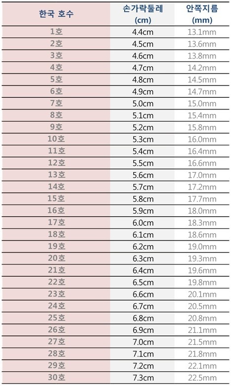 반지 호수 재는법