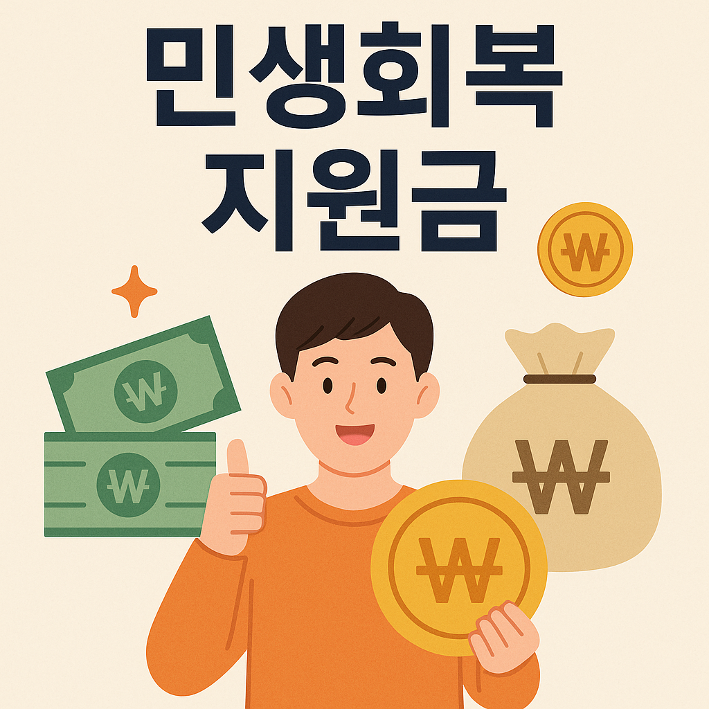 이재명 정부, 민생회복지원금 금액, 지급시기, 사용방법