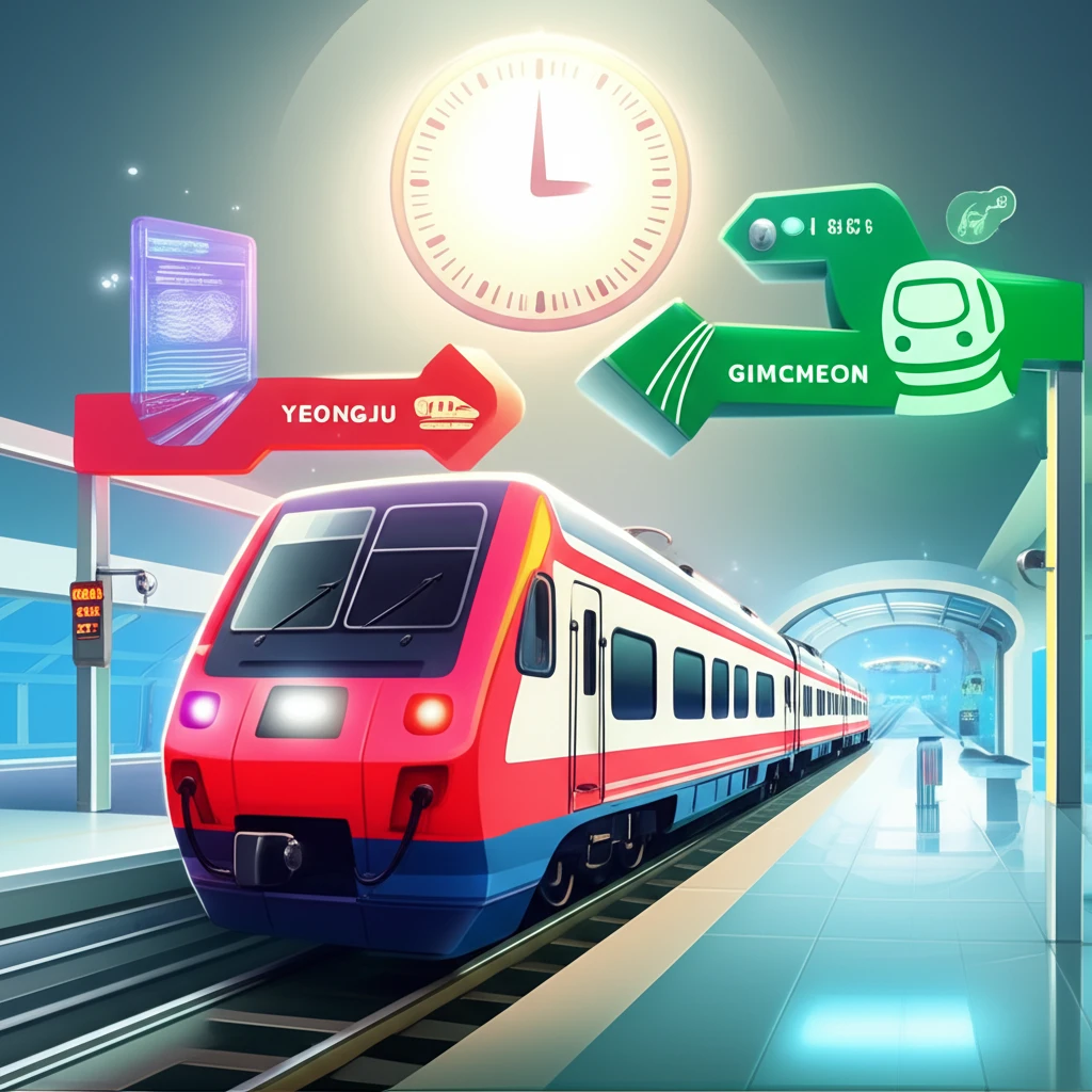 문경시 점촌역 기차 시간과 주요 정차..