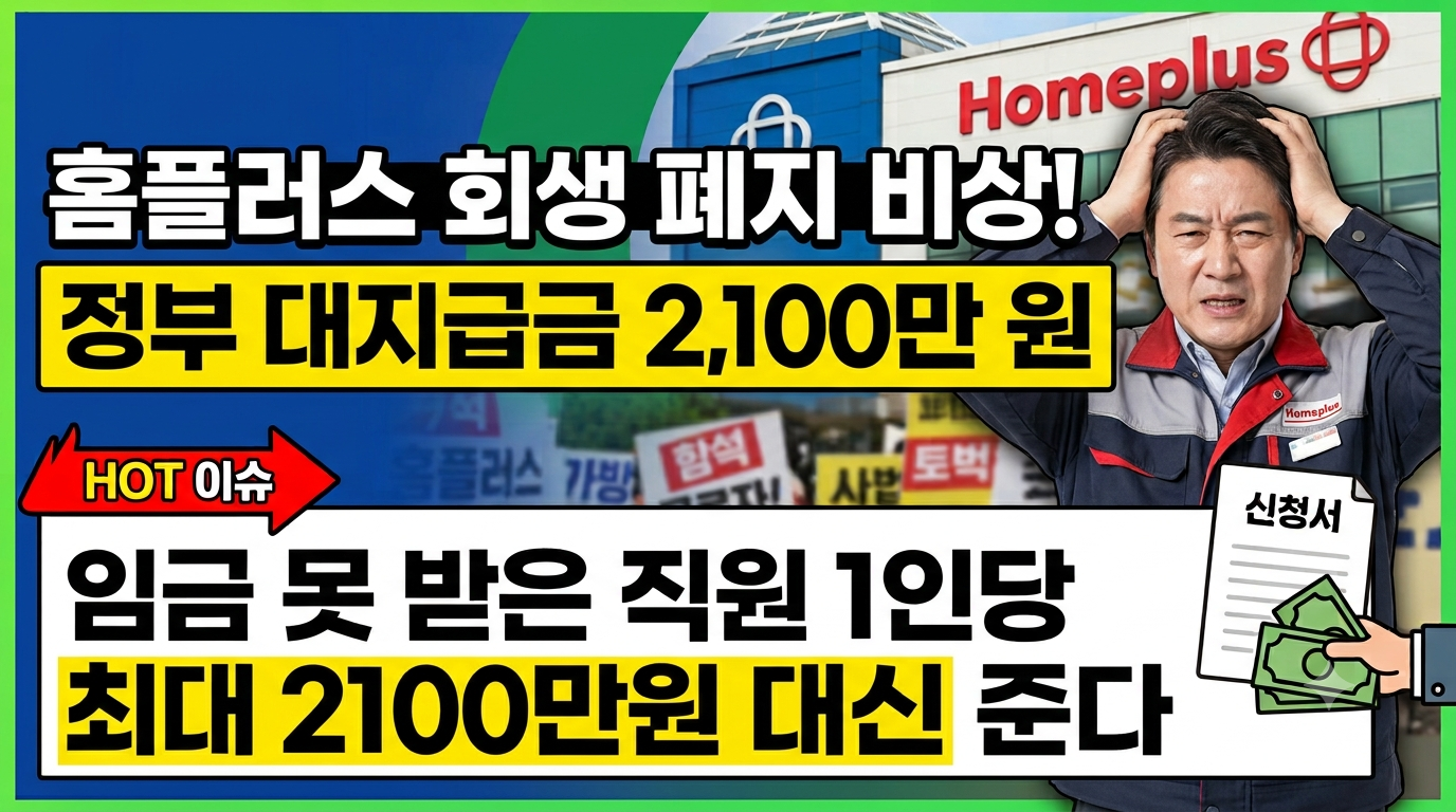 '대지급금 2,100만 원'