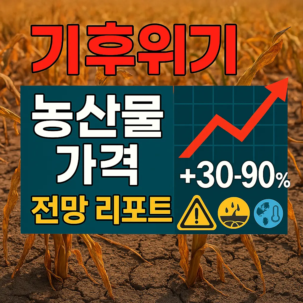 기후위기와 농산물 가격 전망