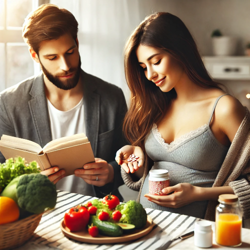 임신을 준비하는 부부