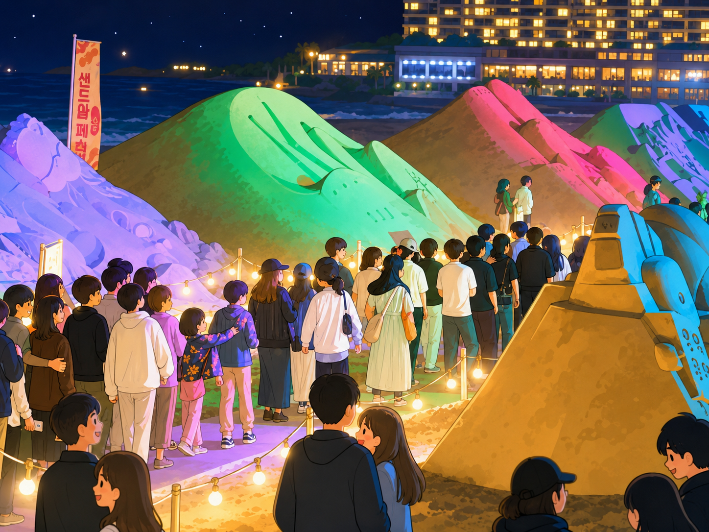 해운대 모래축제