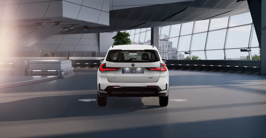 BMW the new x1 rear
