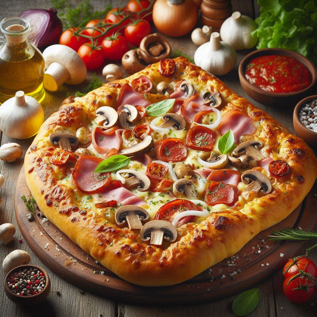 초간단 식빵으로 피자빵 만들기