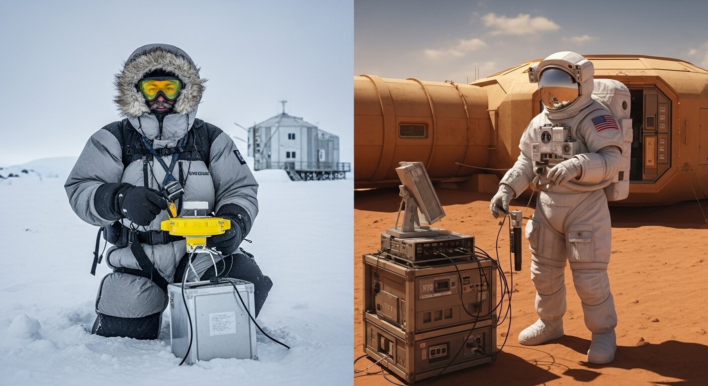 '남극 과학자 vs 화성 탐사대의 공통점' 관련 사진