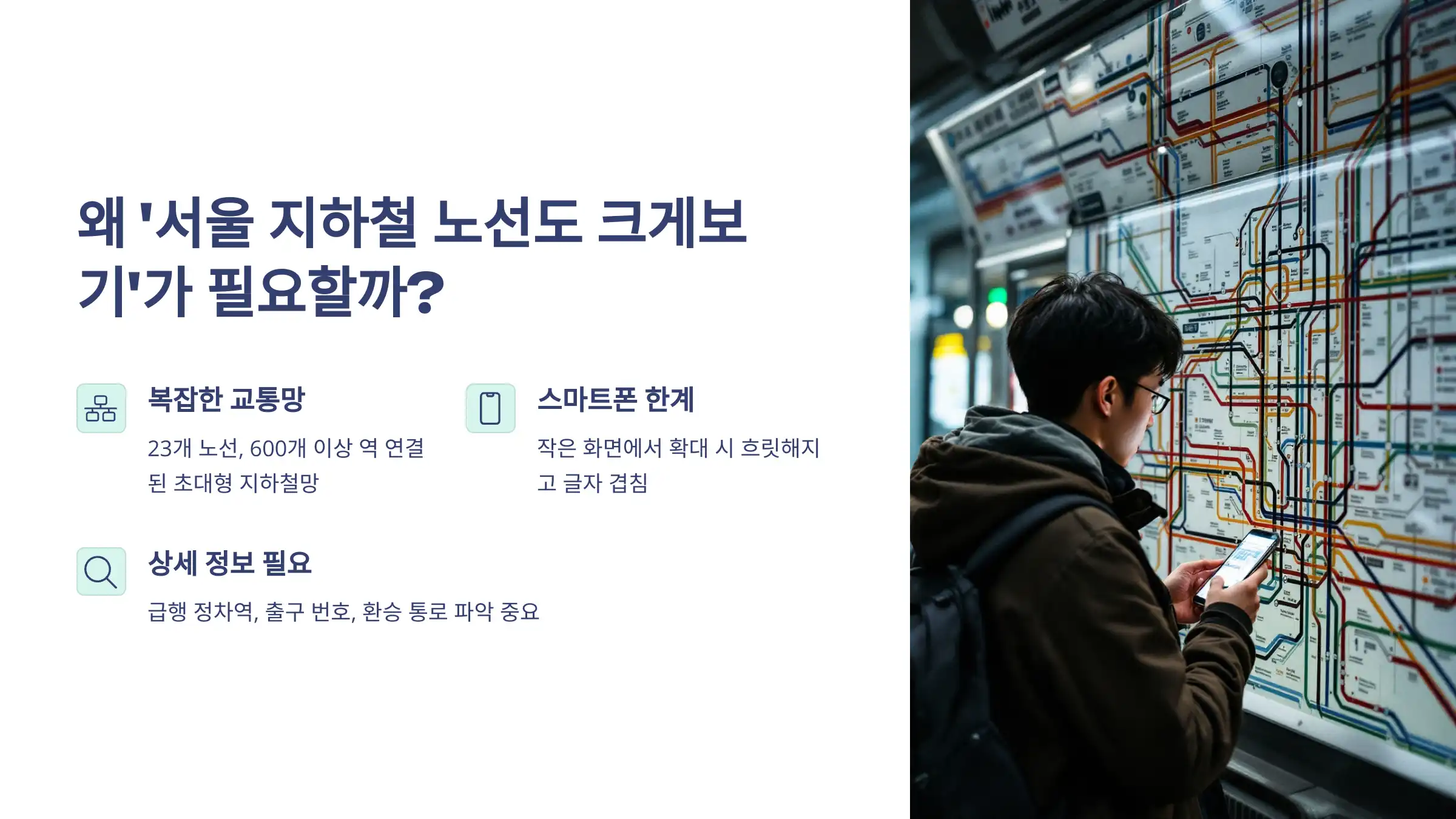 서울 지하철 노선도 크게보기, 서울교통공사 사이버스테이션, 지하철 종결자 앱 다운로드